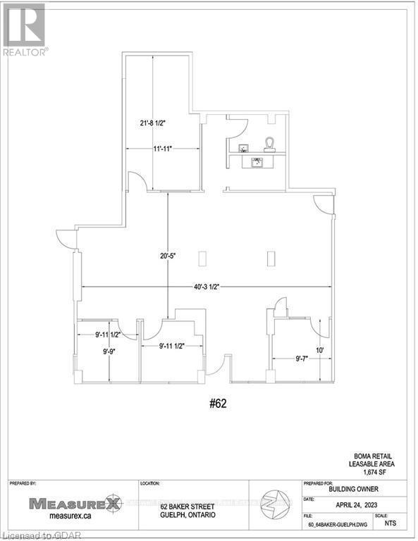 62 Baker Street, Guelph, Ontario  N1H 4G1 - Photo 3 - X10879437