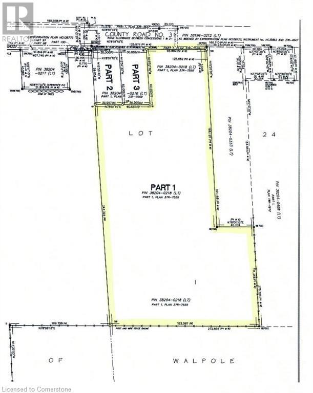 Part 1 Rainham Road, Selkirk, Ontario  N0A 1P0 - Photo 1 - XH4159430