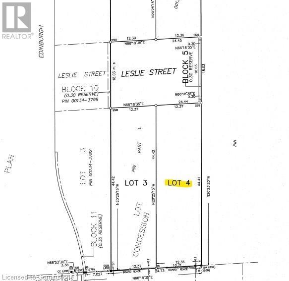 LOT 4 LESLIE Street, woodstock, Ontario
