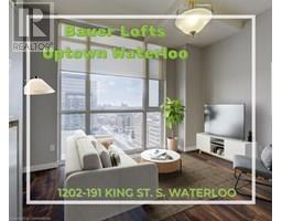 191 KING Street S Unit# 1202, Waterloo, Ontario