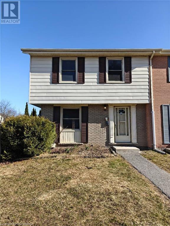 33 QUEENSTON Drive Unit# A, Kitchener, Ontario
