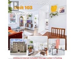 114 VAUGHAN Road Unit# 103, Toronto, Ontario