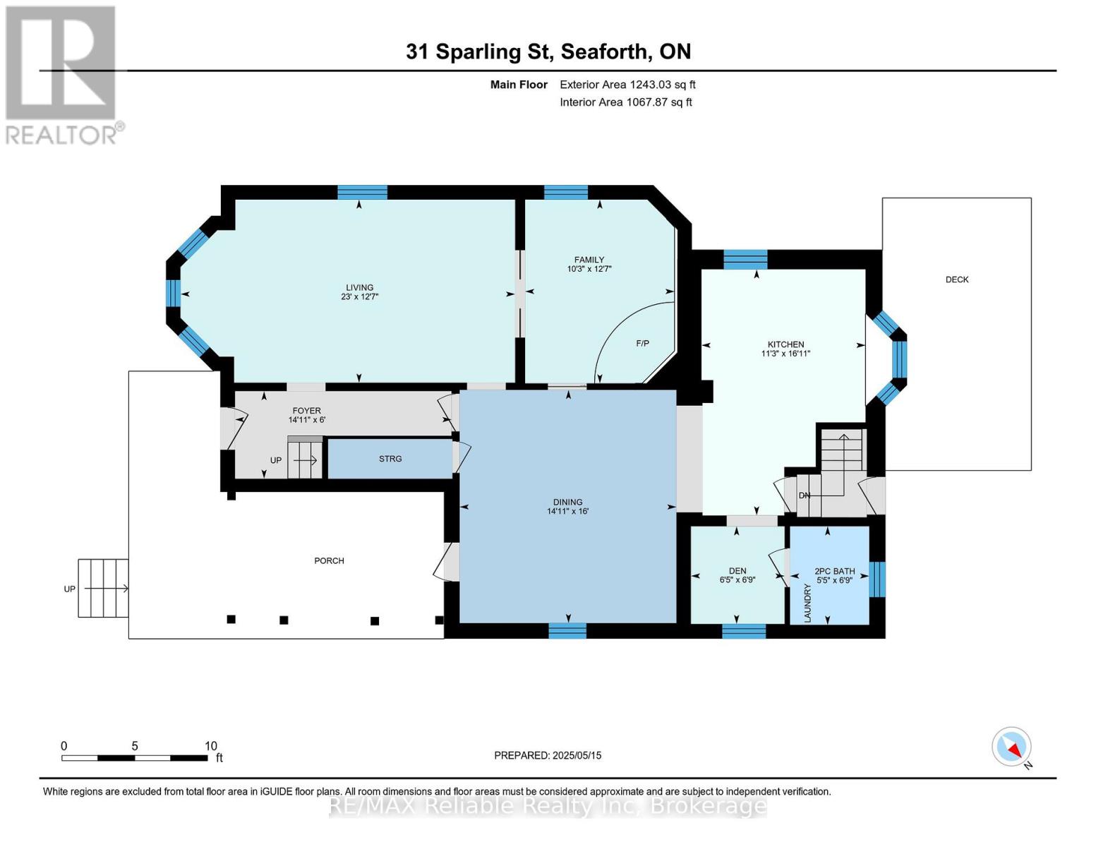 31 Sparling Street, Huron East, Ontario  N0K 1W0 - Photo 43 - X12153115