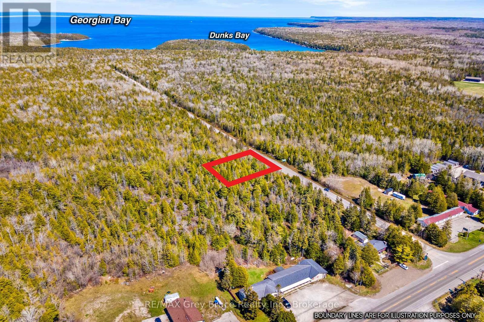 Part Fm Lot 4 Chi Sin Tib Dek Road, Northern Bruce Peninsula, Ontario  N0H 2R0 - Photo 2 - X12155856