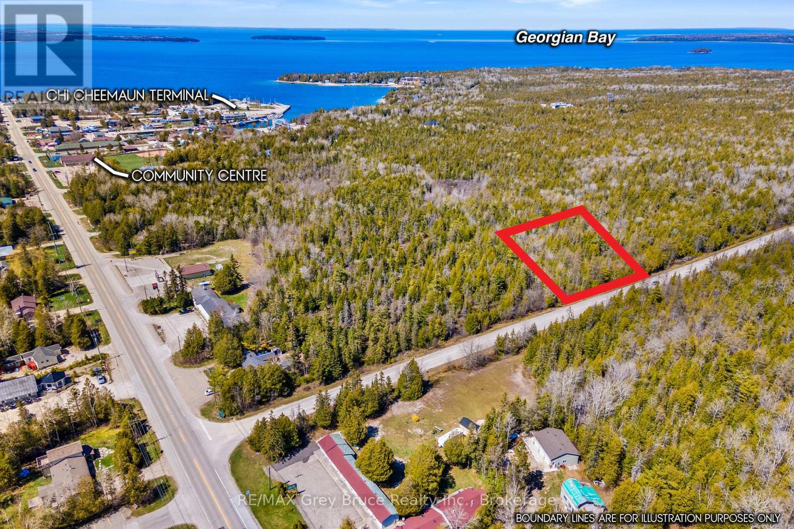 Part Fm Lot 4 Chi Sin Tib Dek Road, Northern Bruce Peninsula, Ontario  N0H 2R0 - Photo 3 - X12155856
