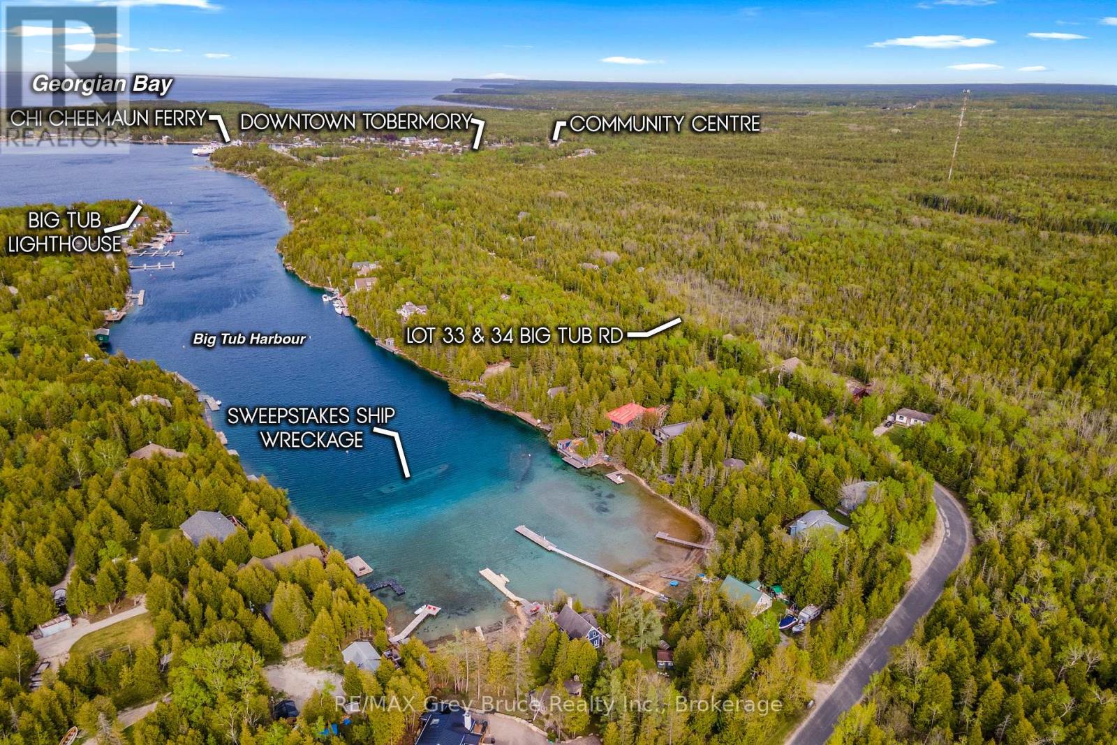 Lots 33 & 34 Big Tub Road, Northern Bruce Peninsula, Ontario  N0H 2R0 - Photo 5 - X12185053