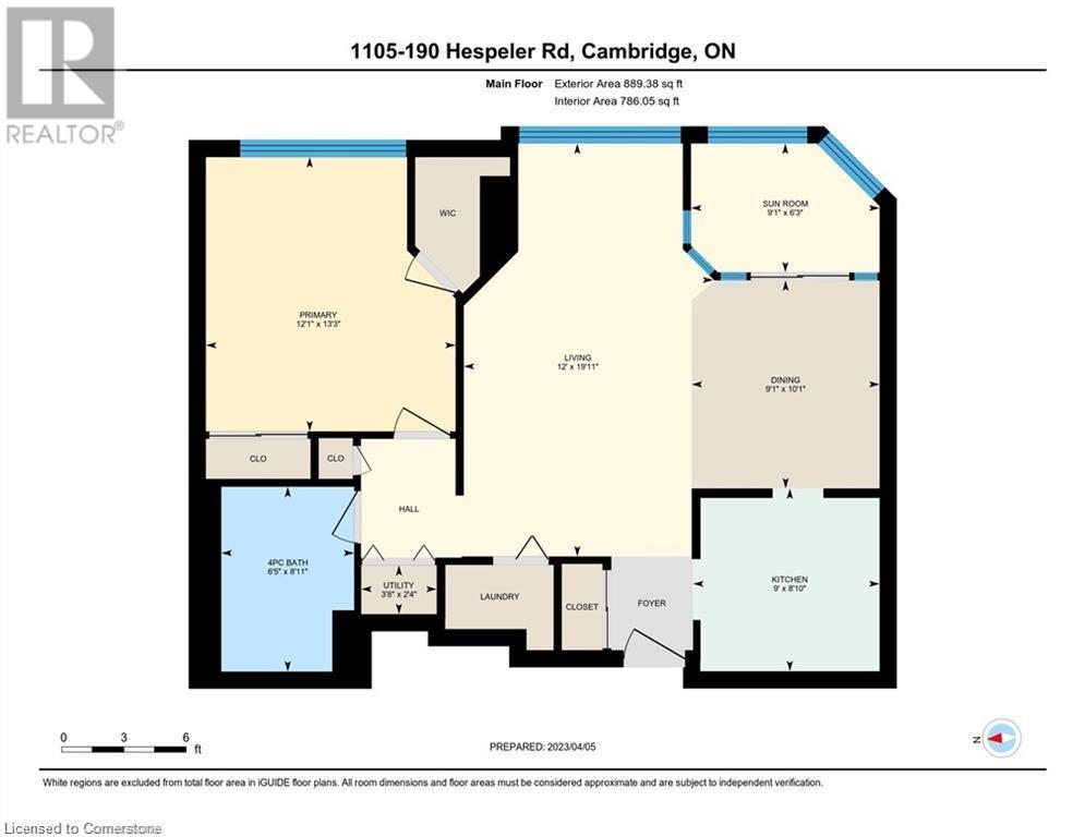 190 Hespeler Road Unit# 1105, Cambridge, Ontario  N1R 8B8 - Photo 4 - 40736787