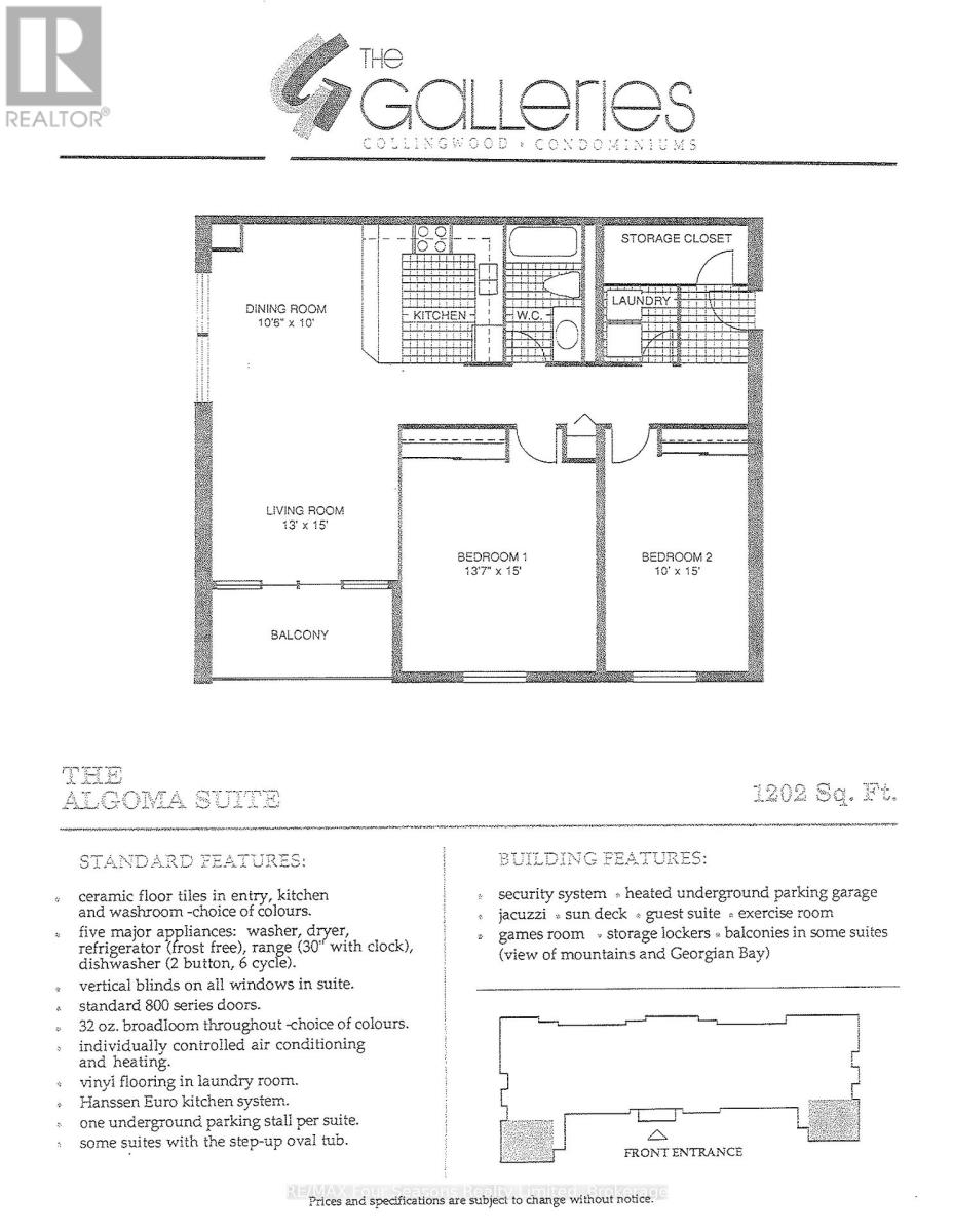 316 - 172 Eighth Street, Collingwood, Ontario  L9Y 4T2 - Photo 42 - S12227651