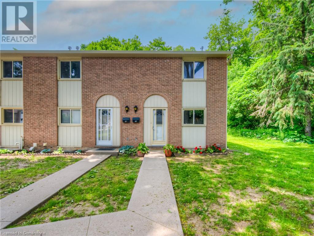 165 GREEN VALLEY Drive Unit# 80, Kitchener, Ontario