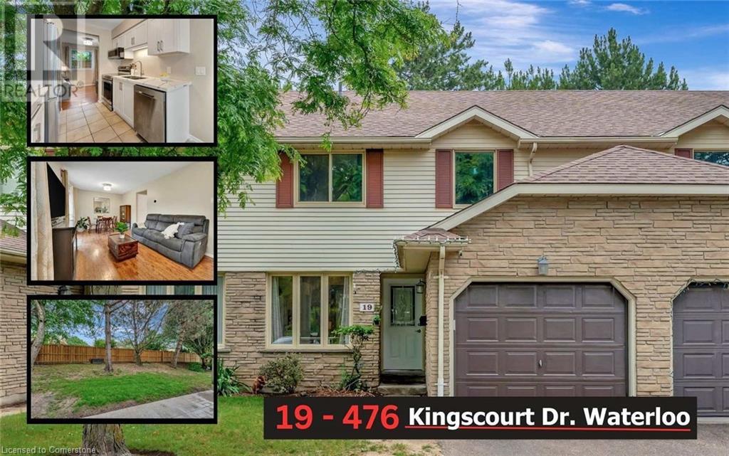 476 KINGSCOURT Drive Unit# 19, Waterloo, Ontario