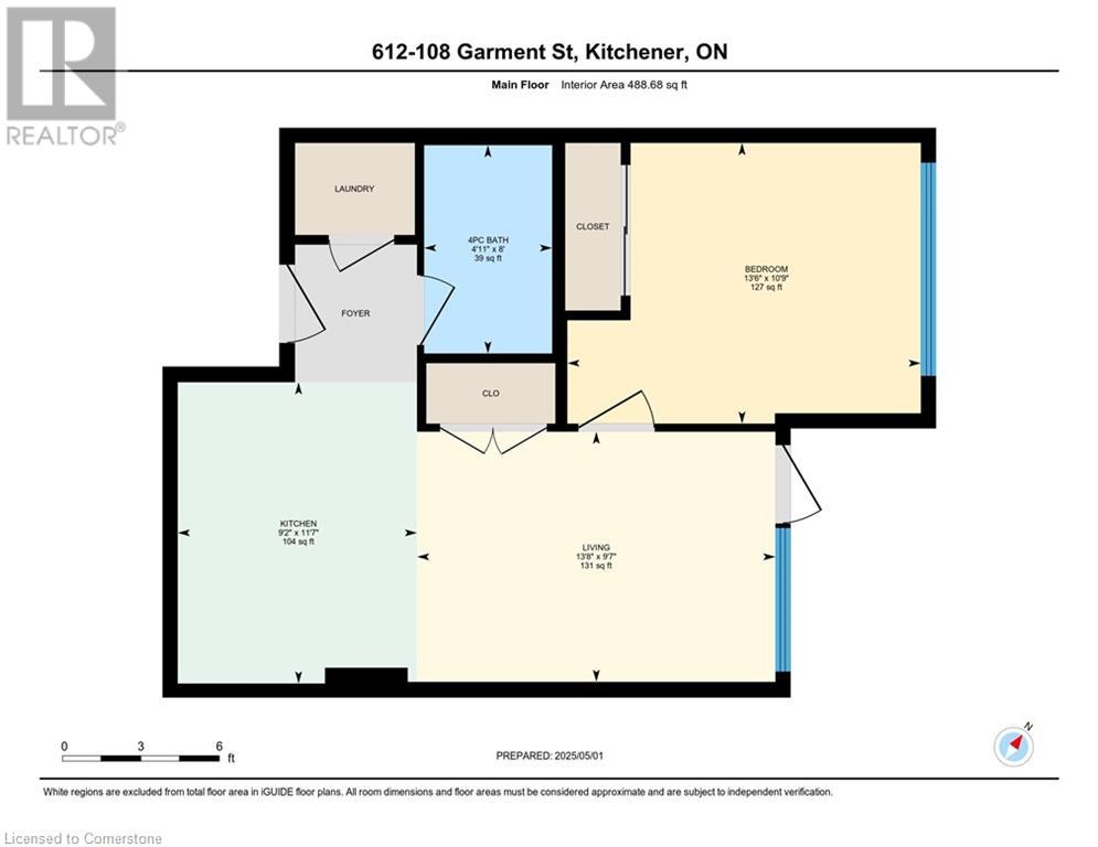 108 Garment Street Unit# 612, Kitchener, Ontario  N2G 0E2 - Photo 35 - 40747321