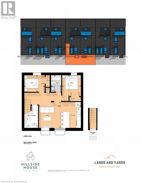 15 Cedar Street Unit# 5, Kitchener, Ontario  N2H 2W7 - Photo 2 - 40750747