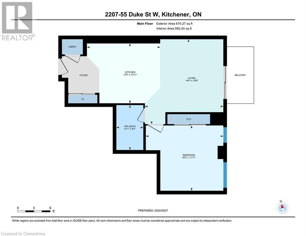 55 Duke Street W Unit# 2207, Kitchener, Ontario  N2H 0C9 - Photo 15 - 40745350