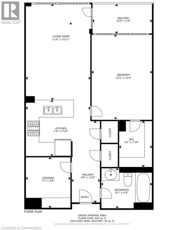 1 Victoria Street S Unit# 1403, Kitchener, Ontario  N2G 0B5 - Photo 26 - 40757218