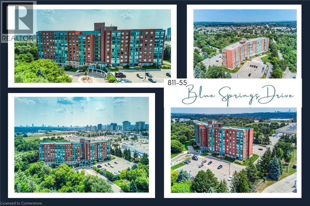 55 BLUE SPRINGS Drive Unit# 811, Waterloo, Ontario