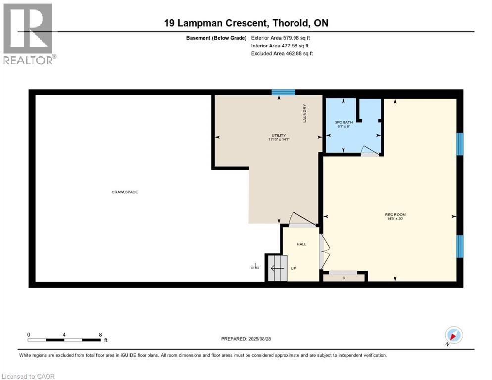 19 Lampman Crescent, Thorold, Ontario  L2V 4K6 - Photo 32 - 40764610