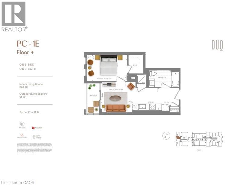 25 Wellington Street S Unit# 405, Kitchener, Ontario  N2G 0G5 - Photo 4 - 40775479