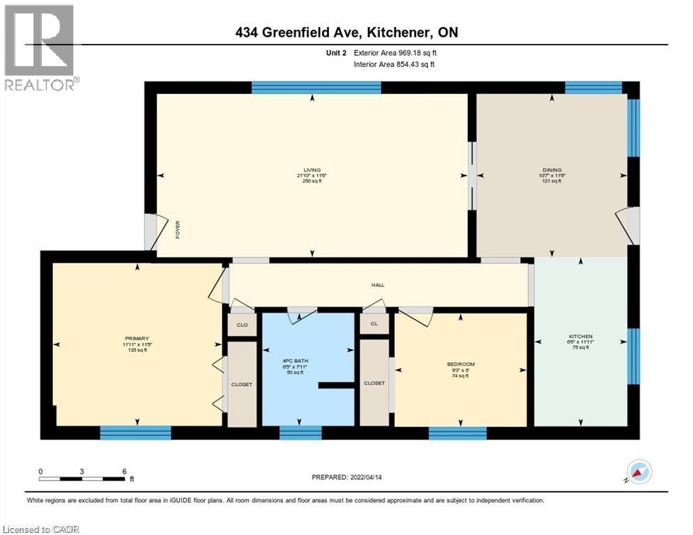 434 Greenfield Avenue Unit# 3, Kitchener, Ontario  N2C 1E7 - Photo 13 - 40778732