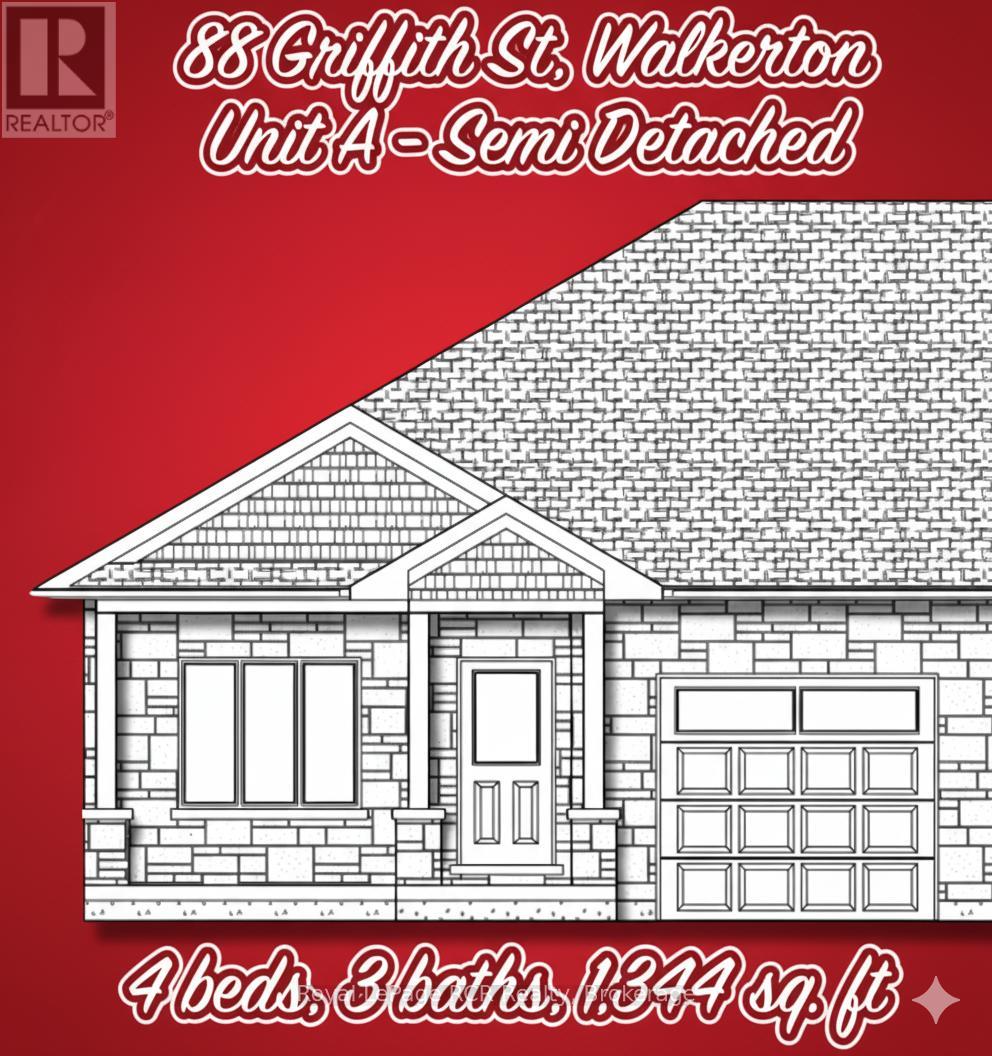 UNIT A - 88 GRIFFITH STREET, Brockton, Ontario