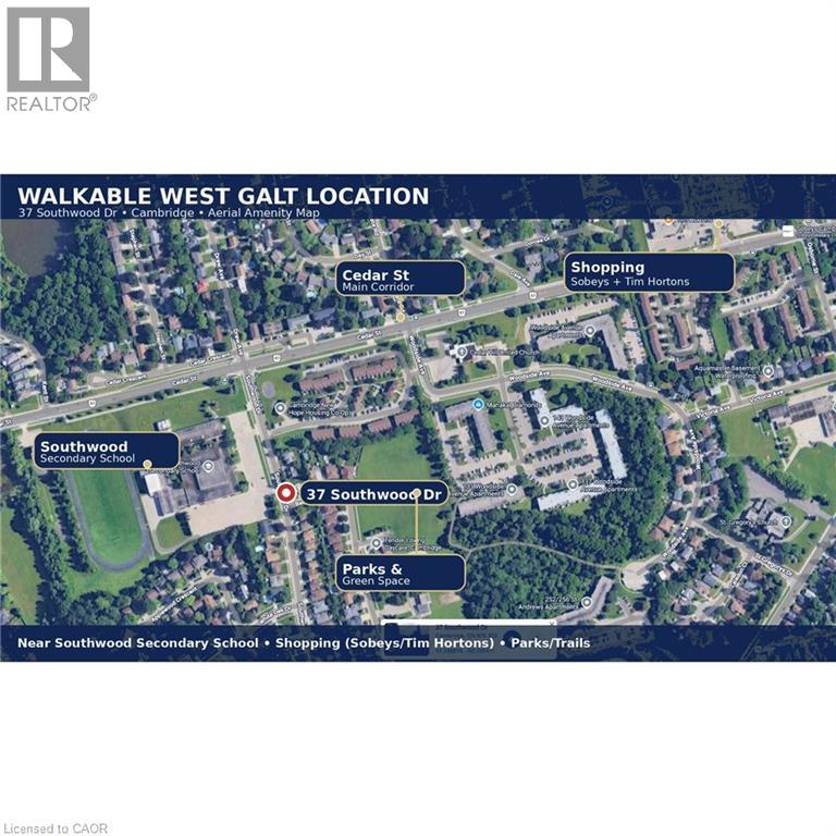 37 SOUTHWOOD Drive, Cambridge, Ontario