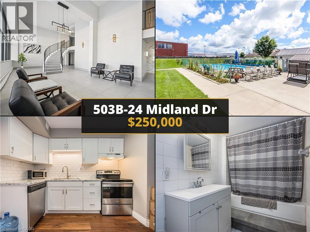 24 MIDLAND Drive Unit# 503B, Kitchener, Ontario