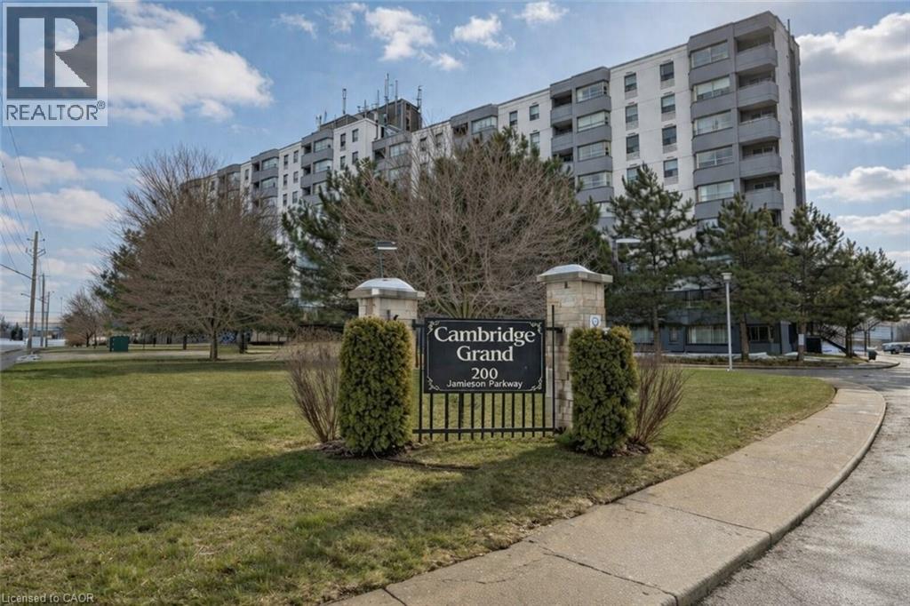 200 JAMIESON Parkway Unit# 606, Cambridge, Ontario