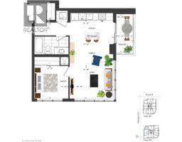 15 WELLINGTON Street Unit# 2012, Kitchener, Ontario