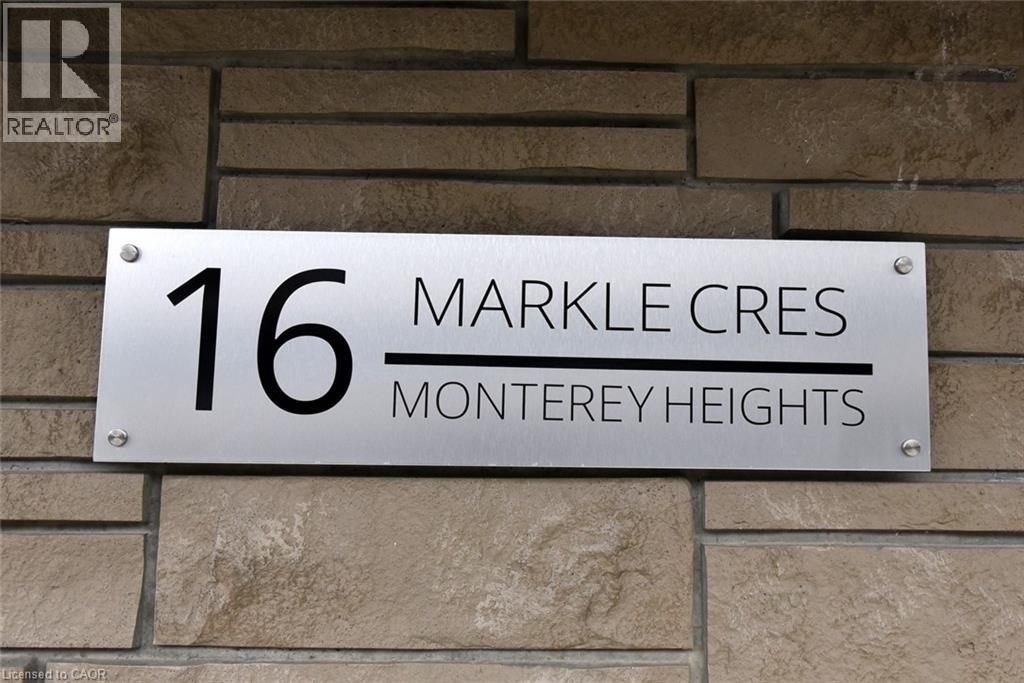 16 Markle Crescent Unit# 111, Ancaster, Ontario  L9G 0H4 - Photo 2 - 40812053