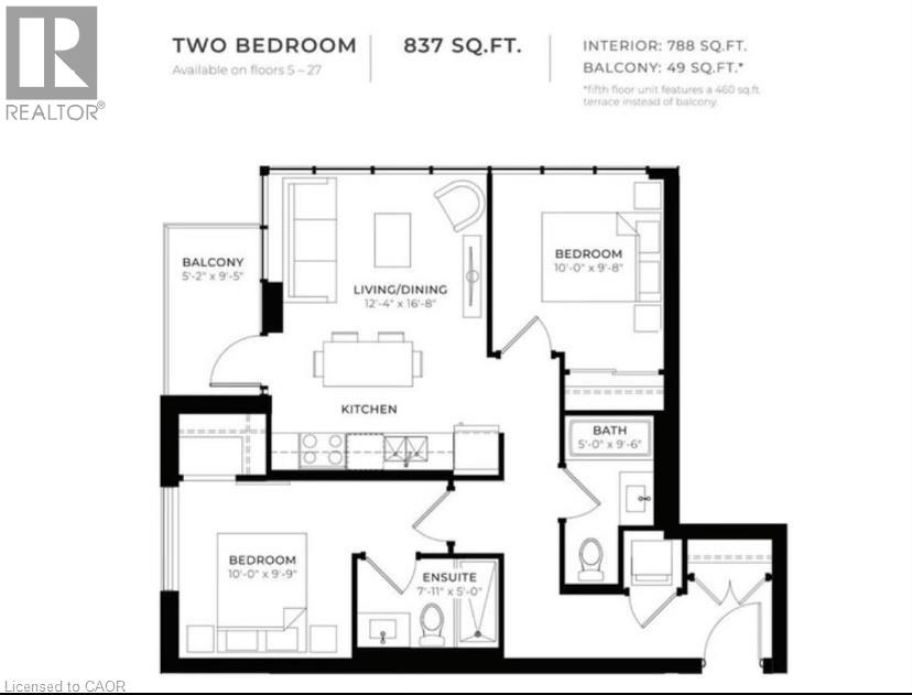 108 Garment Street Unit# 608, Kitchener, Ontario  N2G 0E2 - Photo 17 - 40813995