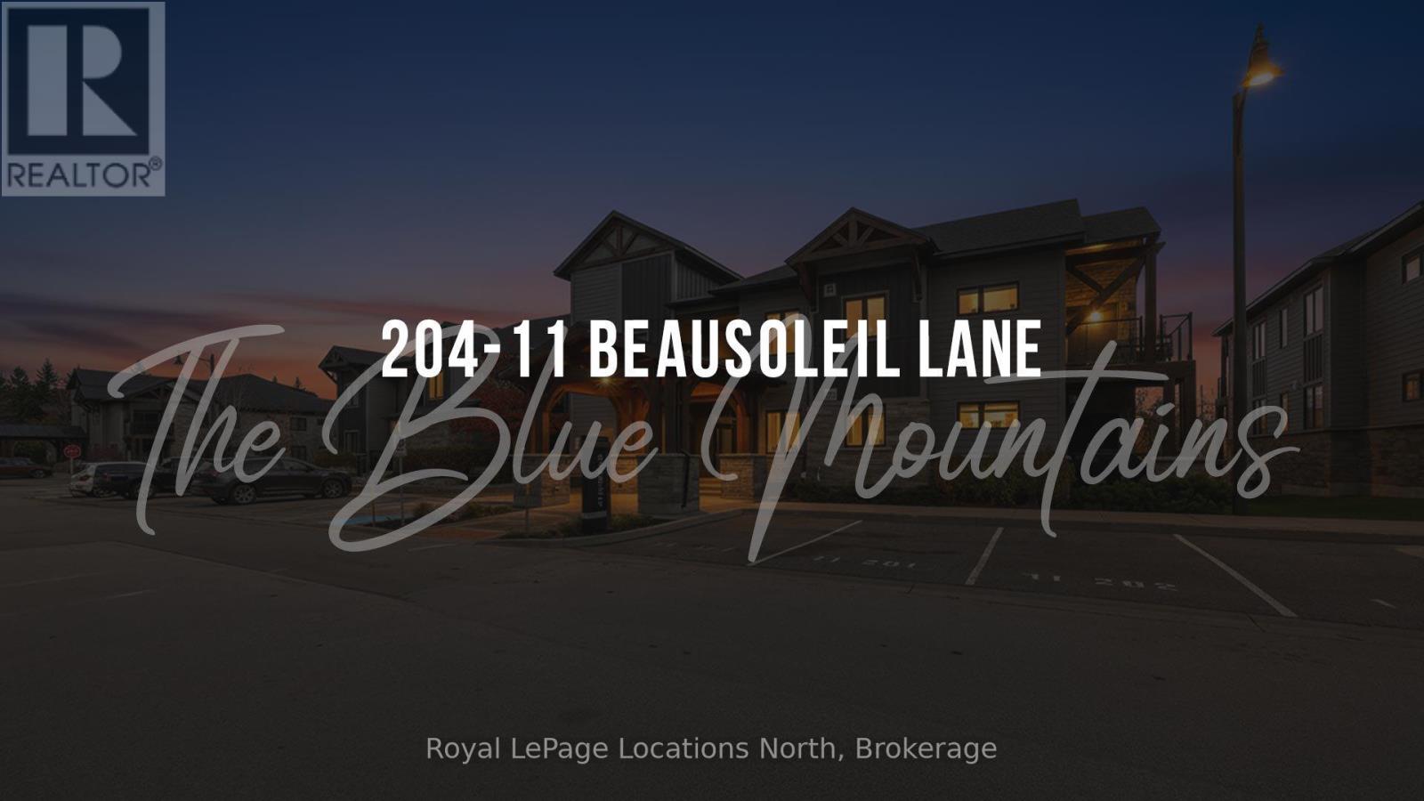 204 - 11 BEAUSOLEIL LANE, Blue Mountains, Ontario