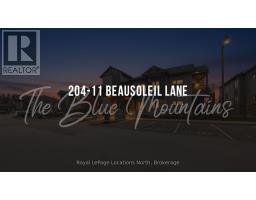 204 - 11 BEAUSOLEIL LANE, Blue Mountains, Ontario