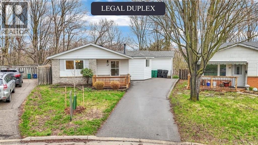 22 BLACKHORNE Crescent, Kitchener, Ontario